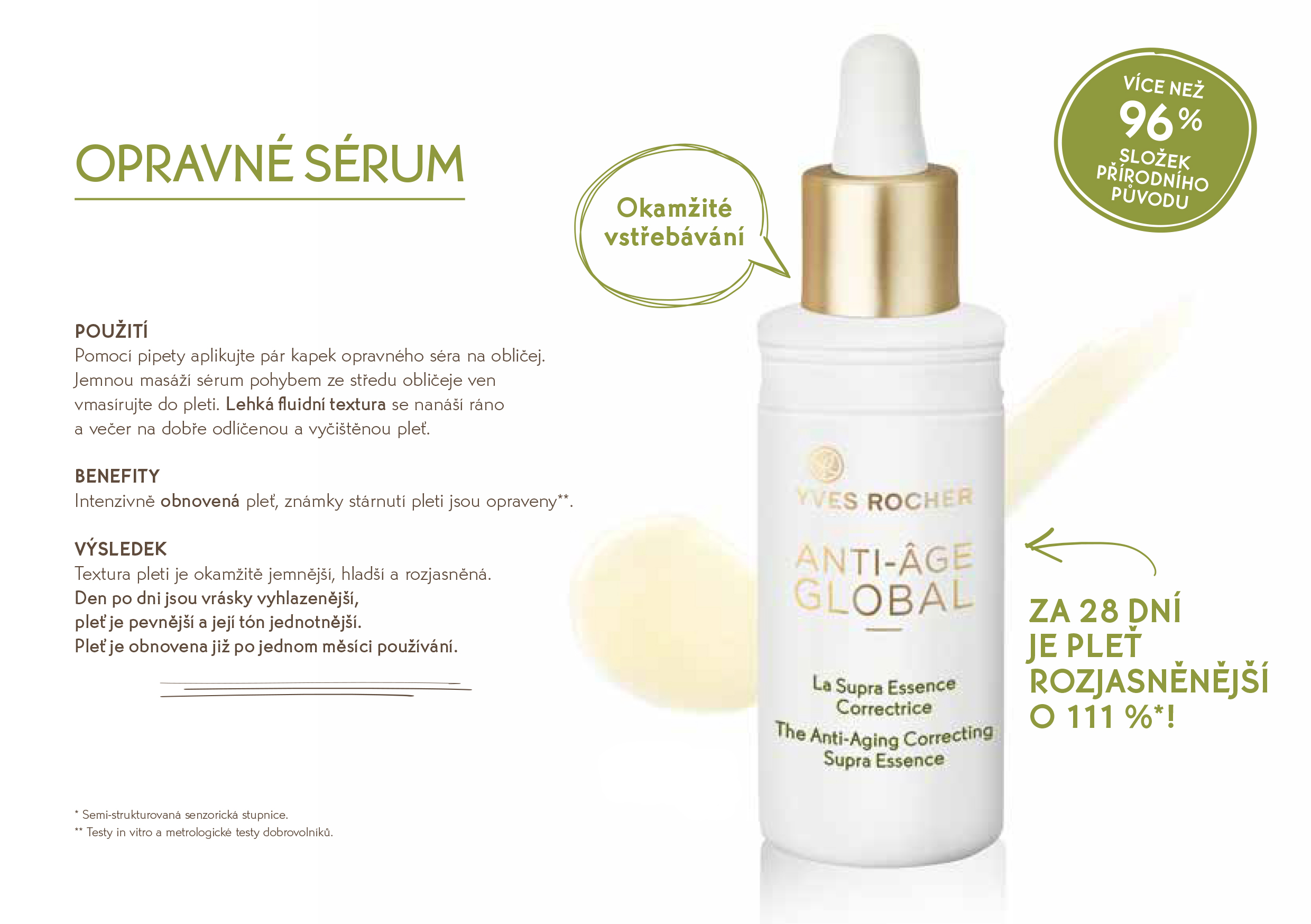 Vysoce regenerační sérum Anti-Age Global